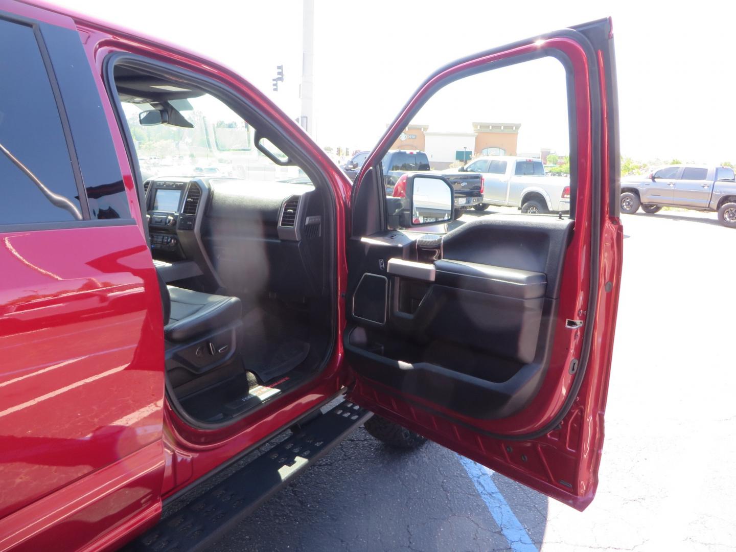 2018 MAROON /BLACK Ford F-150 Raptor SuperCrew 4WD (1FTFW1RG0JF) with an 3.5L engine, automatic transmission, located at 2630 Grass Valley Highway, Auburn, CA, 95603, (530) 508-5100, 38.937893, -121.095482 - Clean Raptor featuring a set of Eibach front springs, 37" BFG KO2 tires, and led fog lights. - Photo#51